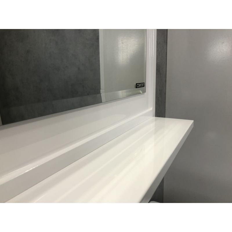 Зеркало Comforty "Феррара-80" 00004151059 белый глянец