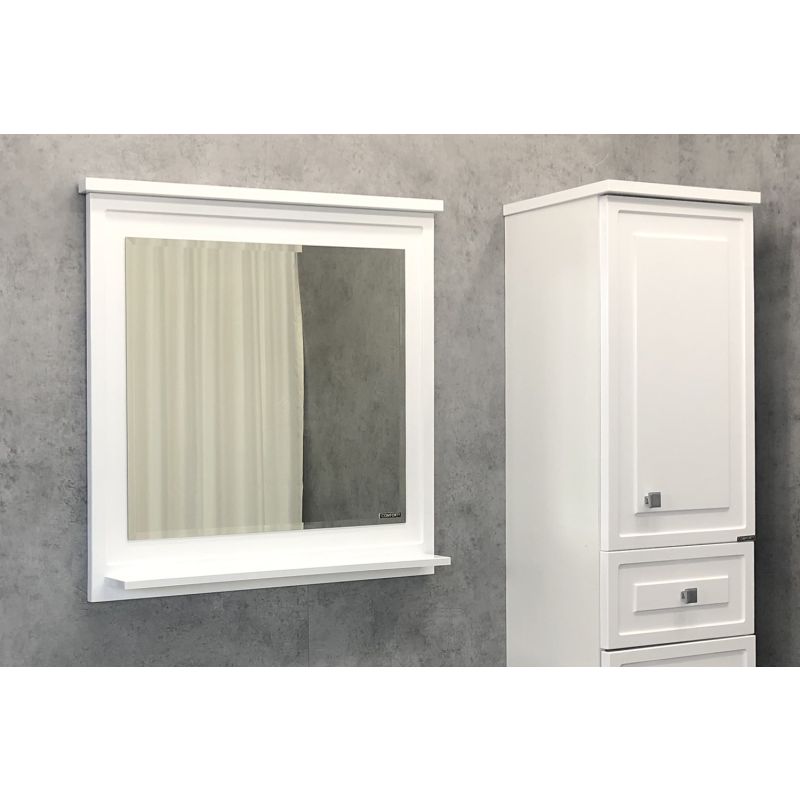 Зеркало Comforty "Феррара-80" 00004151059 белый глянец