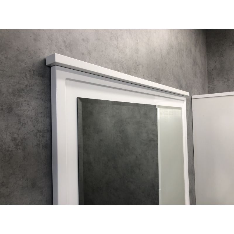 Зеркало Comforty "Феррара-80" 00004151059 белый глянец