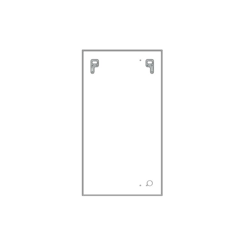 Зеркало Comforty Асти-40 00-00013528 бетон светлый