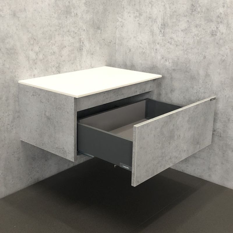 Тумба Comforty Осло 60 00-00000838 подвесная Бетон светлый