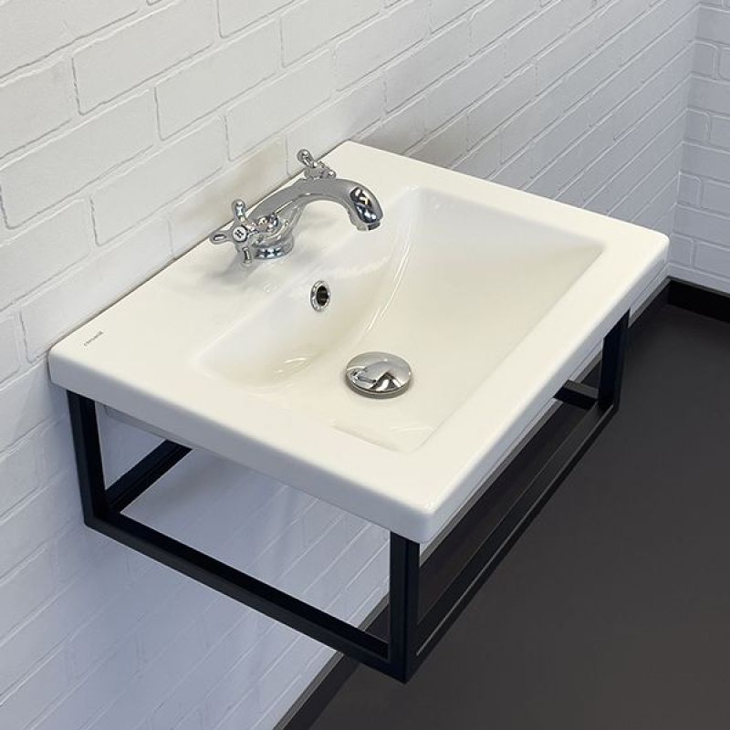 Консоль с раковиной Comforty  Como 50.5х40.5 00-00013448 черный муар