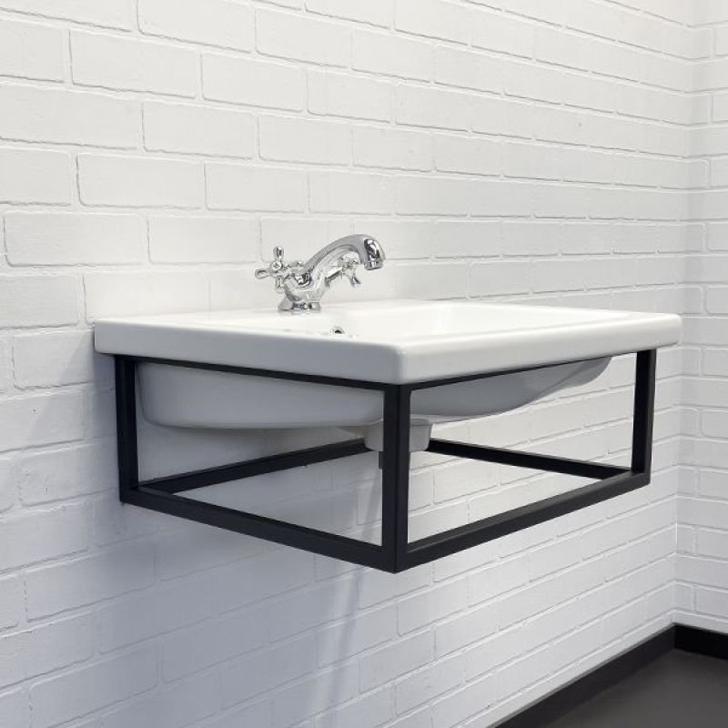 




Консоль с раковиной Como 60.5х45.5 00-00013449 черный муар