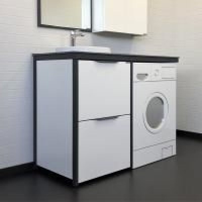 Тумба с раковиной Comforty "Лозанна-120" 0...