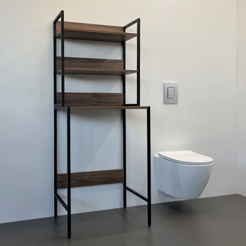 Стеллаж для стиральной машины Comforty  00-00011201 дуб тёмно-коричневый