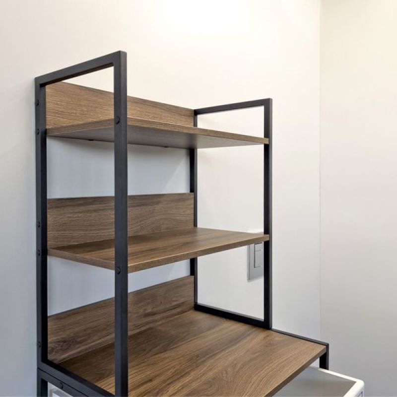 Стеллаж для стиральной машины Comforty  00-00011201 дуб тёмно-коричневый