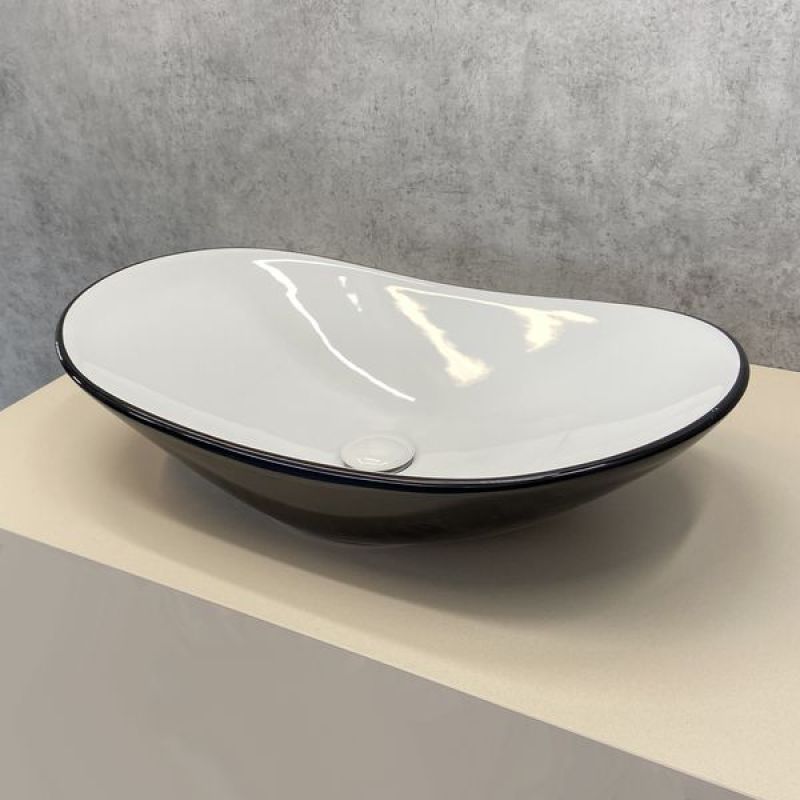 Раковина-чаша Comforty 62 7811ABW 00004139811 Черная Белая