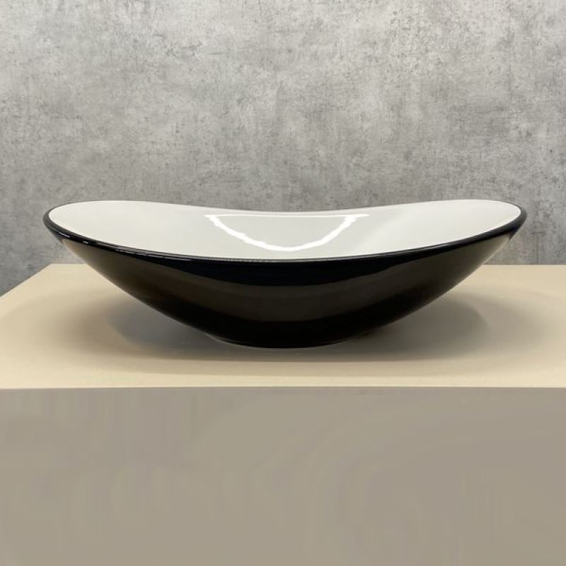 Раковина-чаша Comforty 62 7811ABW 00004139811 Черная Белая