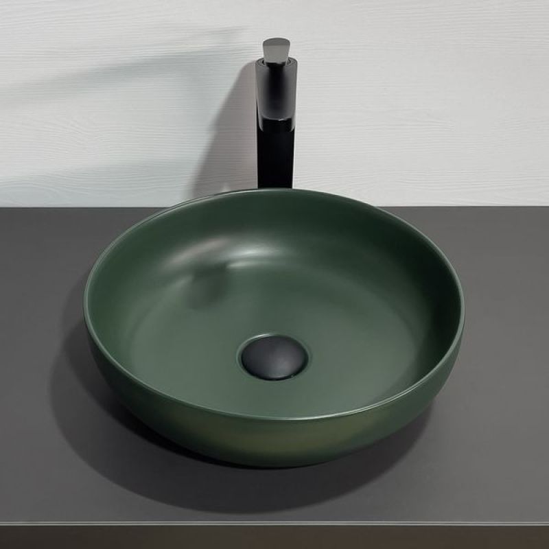 Раковина-чаша Comforty 36 113MDG 00-00012223 Темно-зеленая матовая