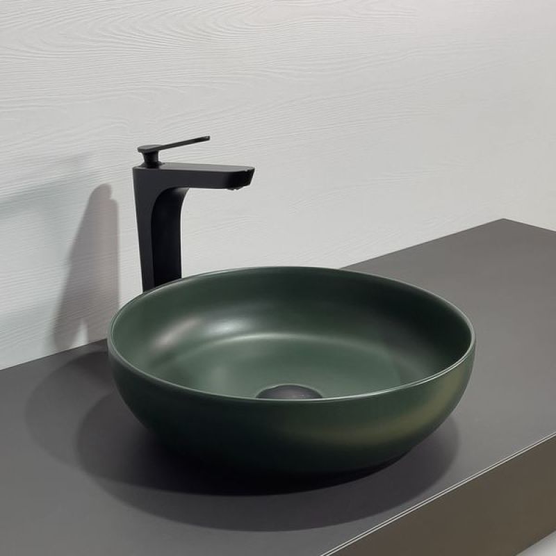 Раковина-чаша Comforty 36 113MDG 00-00012223 Темно-зеленая матовая