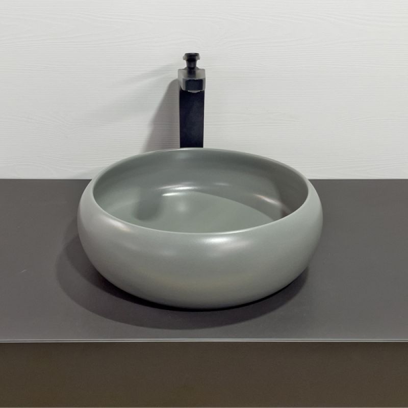 Раковина-чаша Comforty 36 113MH 00-00012226 Светло-серая матовая