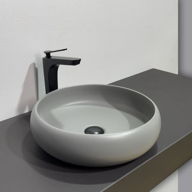 Раковина-чаша Comforty 415 114MH 00-00012229 Светло-серая матовая