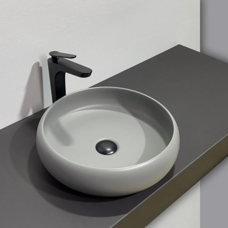 Раковина-чаша Comforty 415 114MH 00-00012229 Светло-серая матовая