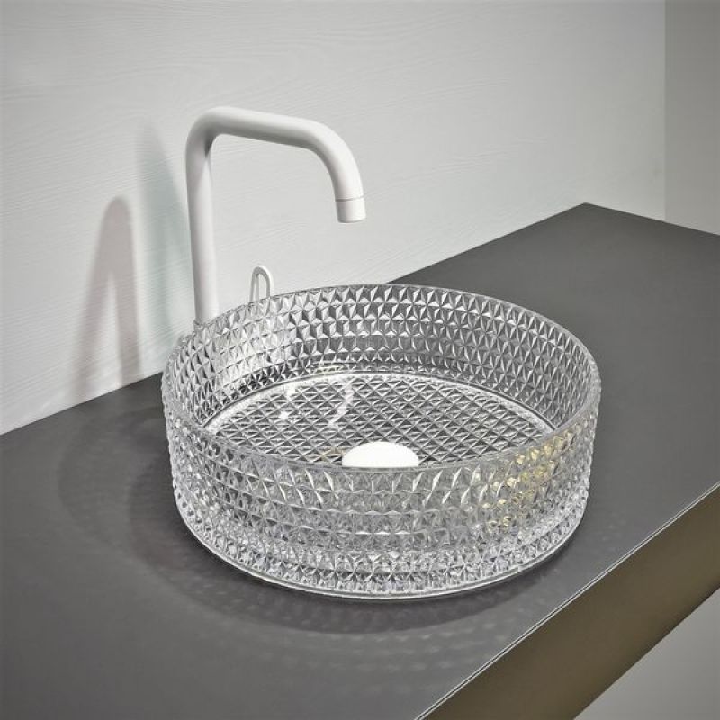 Раковина-чаша Comforty 36 GL01 00-00011840 Прозрачная