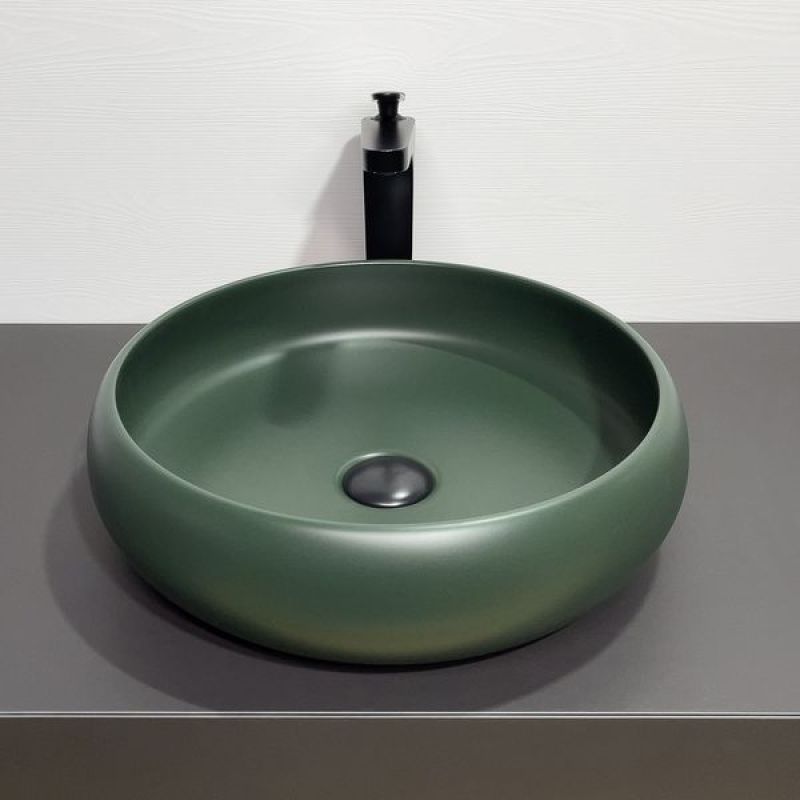 Раковина-чаша Comforty 41.5 114MDG 00-00012529 Темно-зеленая матовая