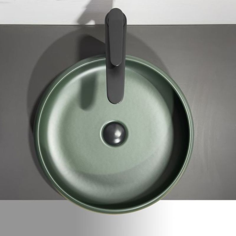 Раковина-чаша Comforty 41.5 114MDG 00-00012529 Темно-зеленая матовая