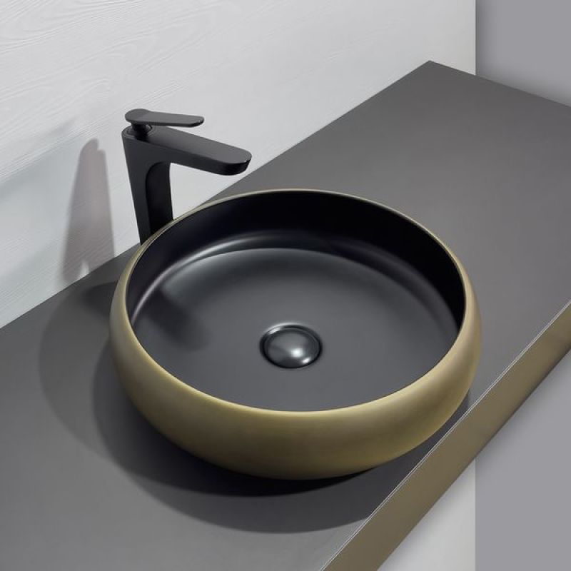 Раковина-чаша Comforty 41.5 78651 00-00012231 Бронза Черная