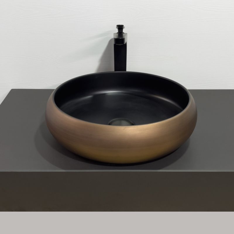 Раковина-чаша Comforty 41.5 78650 00-00012230 Медь Черная