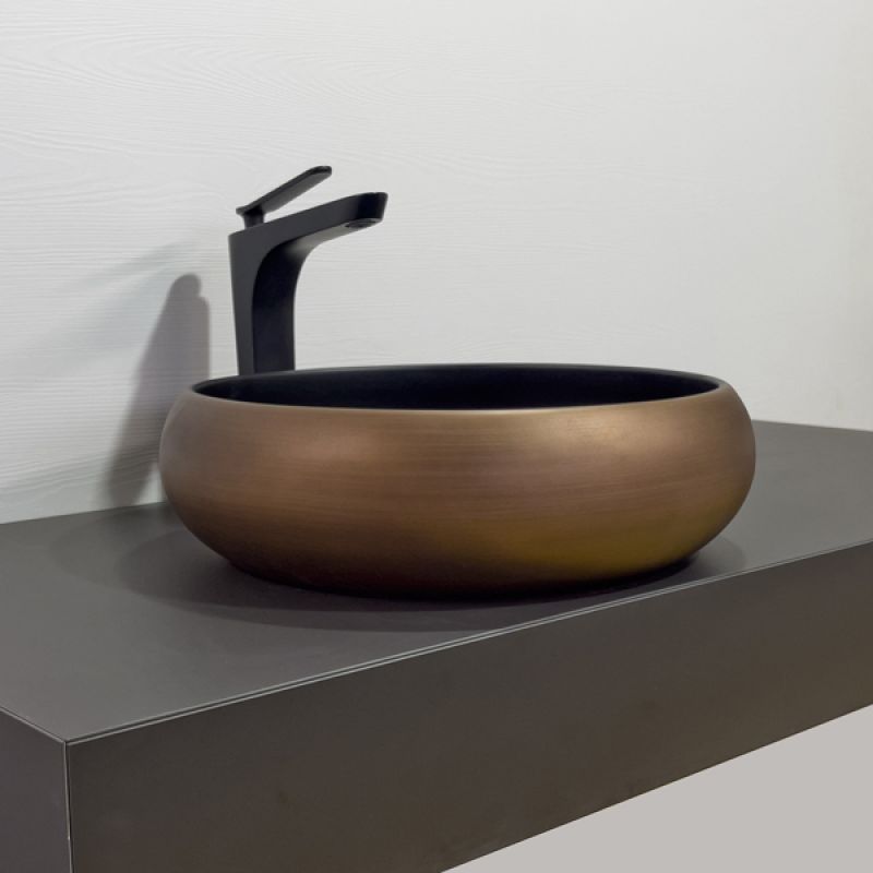 Раковина-чаша Comforty 41.5 78650 00-00012230 Медь Черная