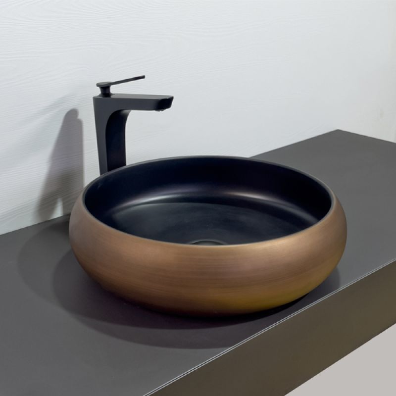 Раковина-чаша Comforty 41.5 78650 00-00012230 Медь Черная