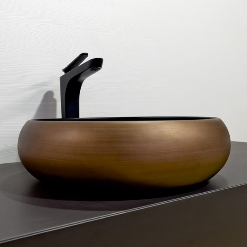 Раковина-чаша Comforty 41.5 78650 00-00012230 Медь Черная