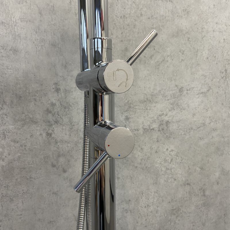 Смеситель для ванны Comforty FE0002-CCT 00003127663 Хром