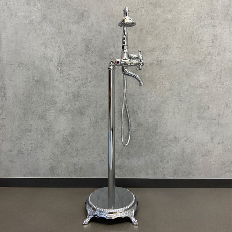 Смеситель для ванны и душа Comforty FE0051-CCT 00003127671 напольный, хром, 
