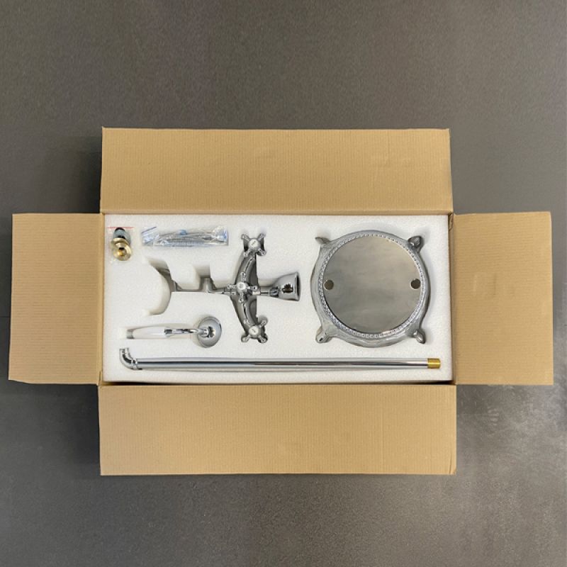 Смеситель для ванны и душа Comforty FE0051-CCT 00003127671 напольный, хром, 