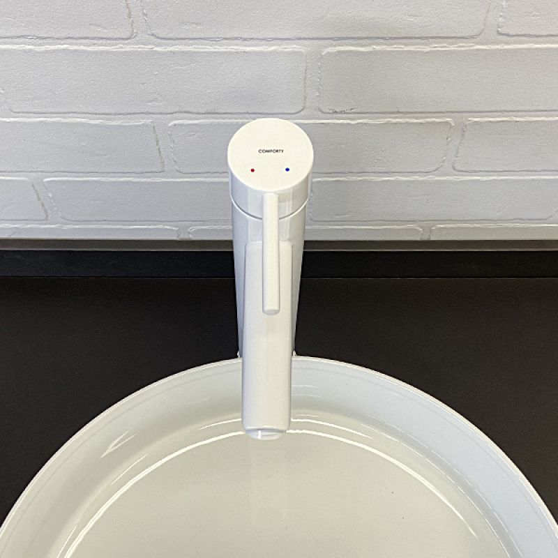 Смеситель для раковины Comforty FC018B-CKBT 00-00006497 Белый 