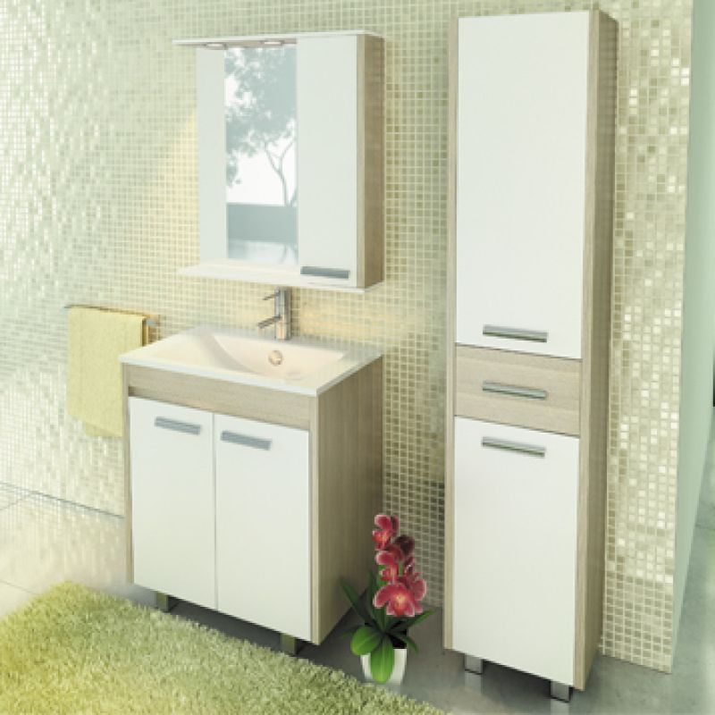 Тумба с раковиной Comforty "Тулуза-75" 00003132328 сосна лоредо с раковиной "Quadro 75" Тумба с раковиной Comforty "Тулуза-75" 00003132328 сосна лоредо с раковиной "Quadro 75"