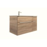 Тумба с раковиной Comforty Варна-90 00-00009919 дуб ...