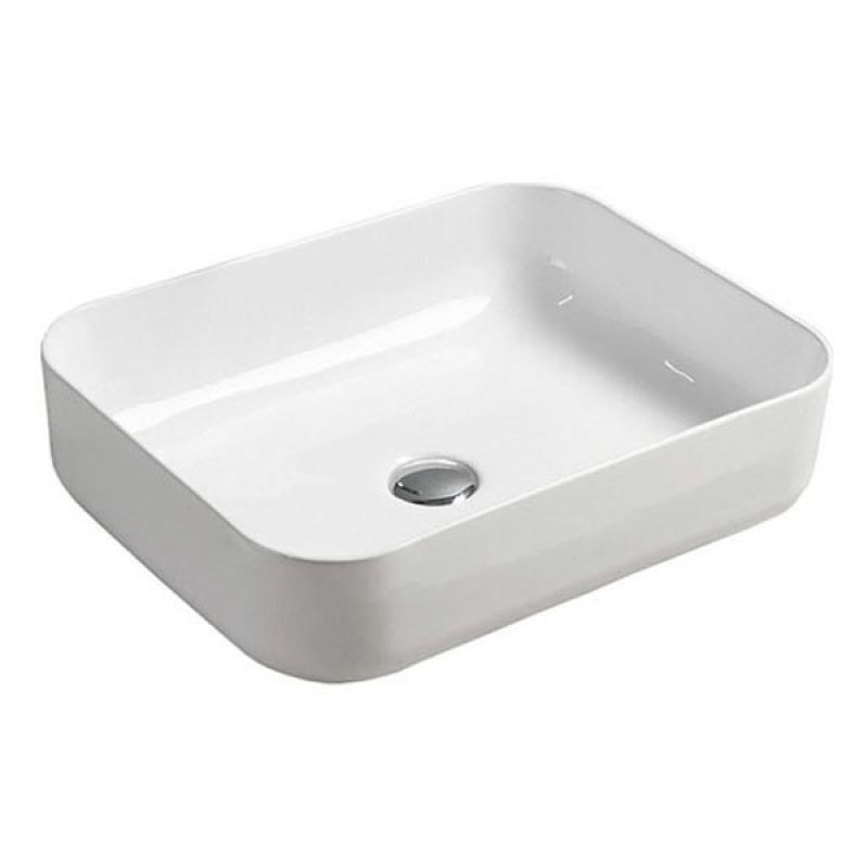 Тумба с раковиной Comforty "Амстердам-95" 00-00005494 белая с черной матовой столешницей с раковиной Comforty T-Y9378