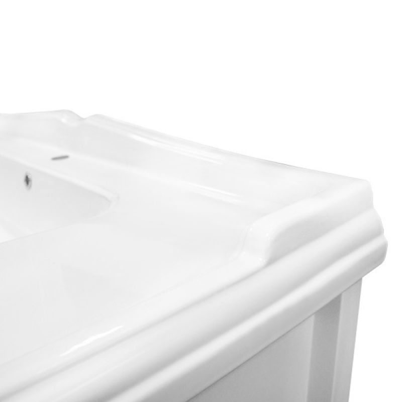 Тумба с раковиной Comforty "Версаль-90" 00003130383 слоновая кость с раковиной Comforty JS90