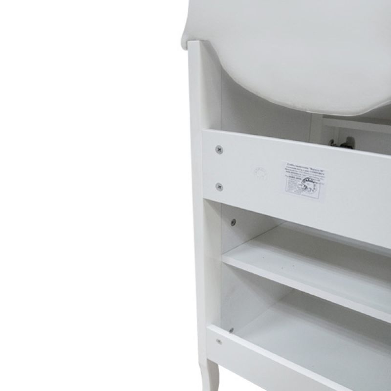 Тумба с раковиной Comforty "Версаль-90" 00003130383 слоновая кость с раковиной Comforty JS90