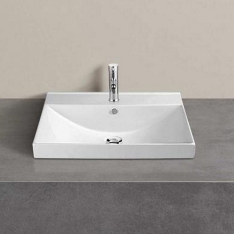 Тумба с раковиной Comforty "Дублин-75" 00004137103 белый глянец с раковиной Comforty 8057