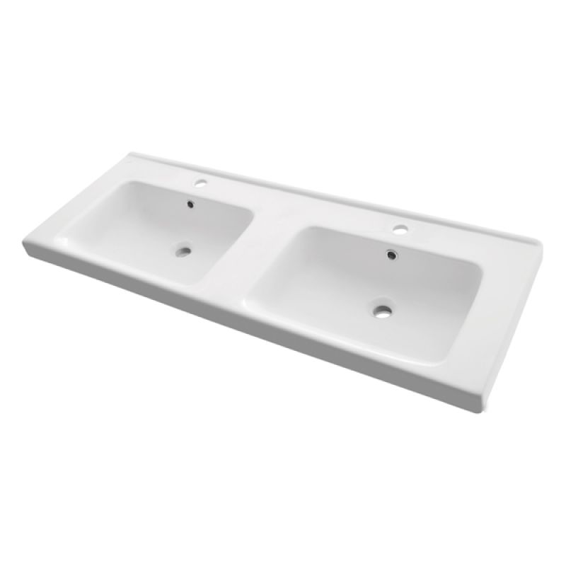 Тумба с раковиной Comforty "Дуэт-125" 00-00009925 дуб натуральный с рак. Гармония-125