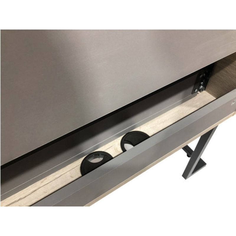 Тумба с раковиной Comforty "Дюссельдорф-90" 00-00004093 дуб дымчатый с рак. Comforty 9090EL