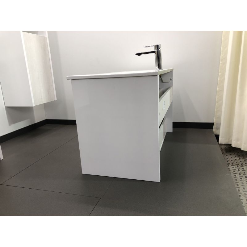 Тумба с раковиной Comforty "Женева-90" 00004137133 дуб белый с раковиной Comforty 90E