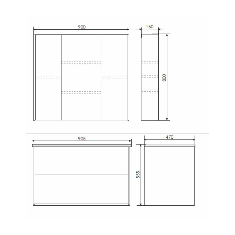 Тумба с раковиной Comforty "Женева-90" 00004137133 дуб белый с раковиной Comforty 90E
