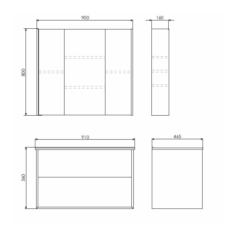 Тумба с раковиной Comforty "Женева-90" 00004137133 дуб белый с раковиной Comforty 90E