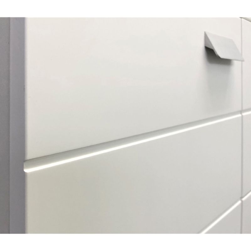 Тумба с раковиной Comforty "Модена М-75" 00-00001643 белая матовая с раковиной "Quadro 75"