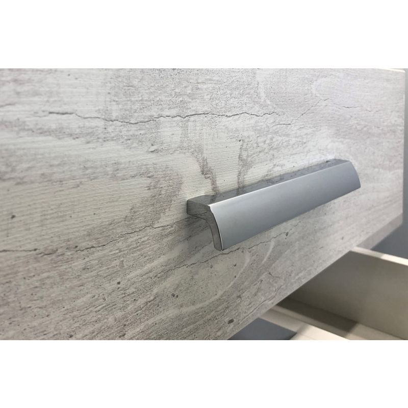 Тумба с раковиной Comforty "Никосия-60П" 00004138879  дуб белый с раковиной Fest 60 F01