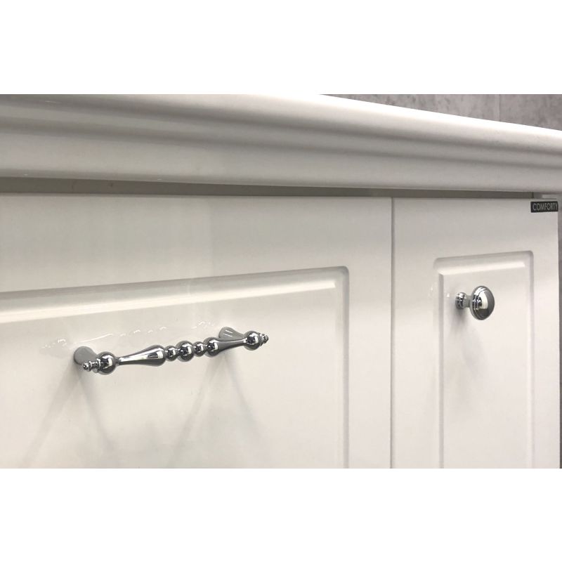 Тумба с раковиной Comforty "Палини-100" 00004148011 белый глянец с раковиной 50110 