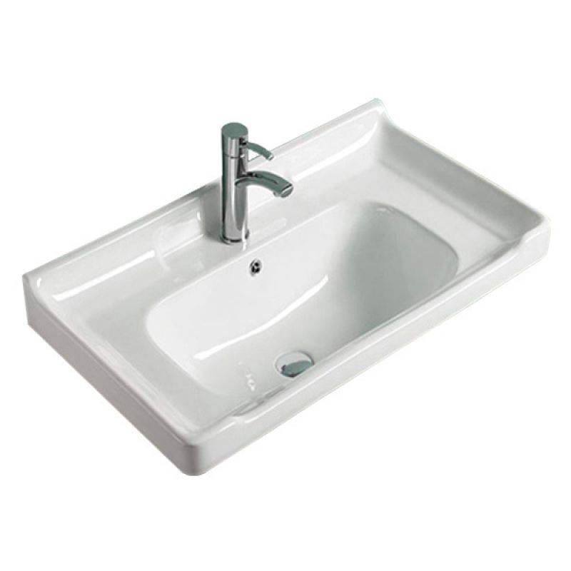 Тумба с раковиной Comforty "Рига-60" 00004142213 дуб сонома с раковиной Comforty 9335-60