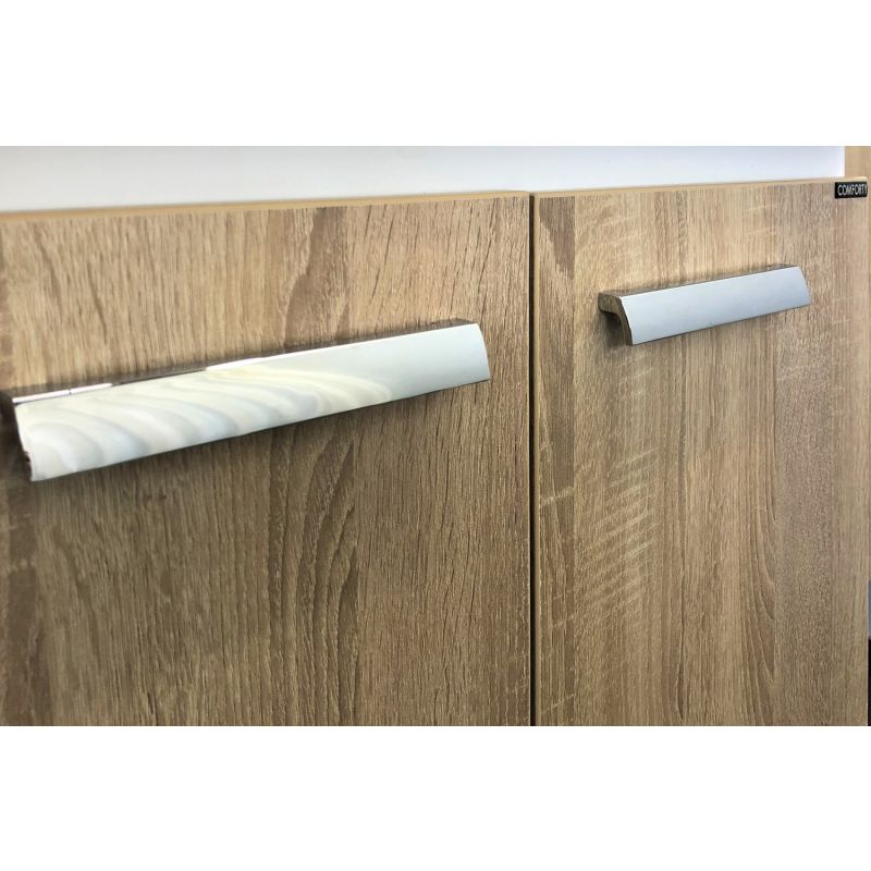 Тумба с раковиной Comforty "Рига-70" 00004142215 дуб сонома с раковиной Comforty 9335-70