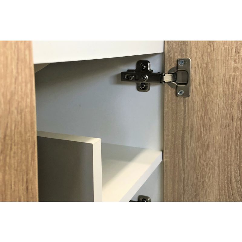 Тумба с раковиной Comforty "Рига-70" 00004142215 дуб сонома с раковиной Comforty 9335-70