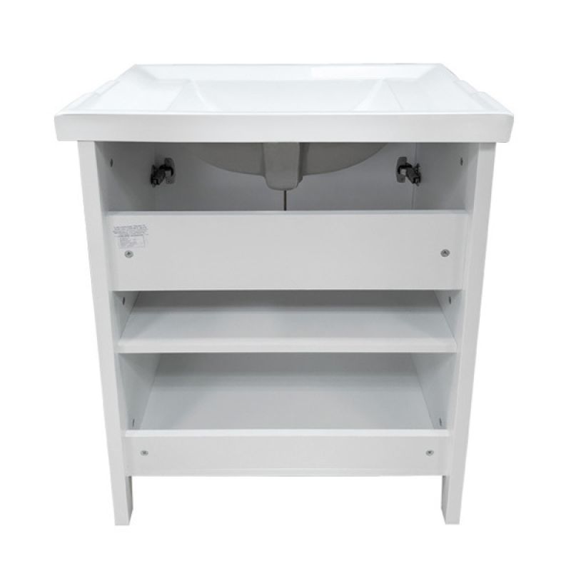 Тумба с раковиной Comforty "Тбилиси-70" 00003132629 белый глянец с раковиной Comforty XD-F70