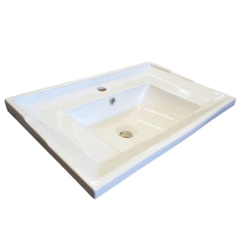 Тумба с раковиной Comforty "Тбилиси-70" 00003132629 белый глянец с раковиной Comforty XD-F70