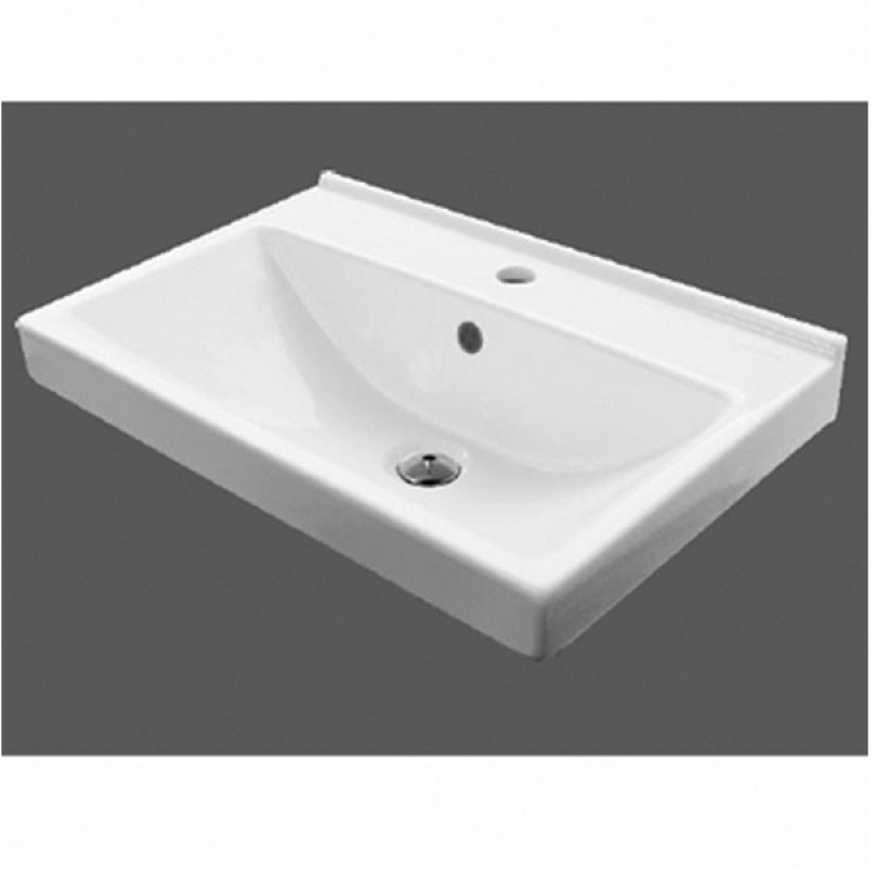 Тумба с раковиной Comforty "Тромсе-60" 00004142217 дуб сонома с раковиной Fest 60 F01