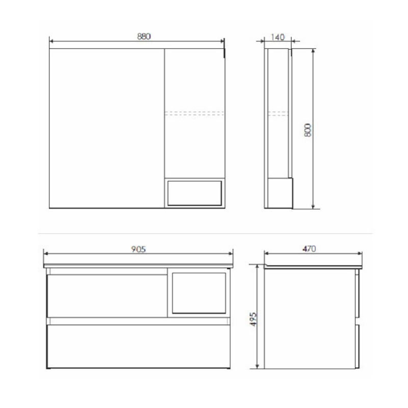 Тумба с раковиной Comforty "Турин-90L" 00004137135 дуб бежевый с раковиной Comforty 9090EL